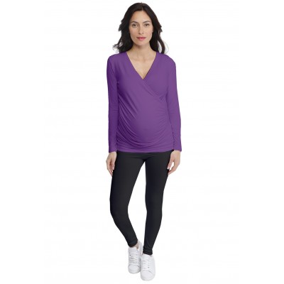 T-shirt cache-coeur de grossesse en modal IRIS
