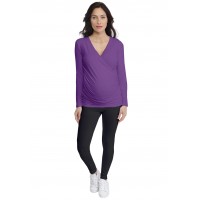 T-shirt cache-coeur de grossesse en modal IRIS