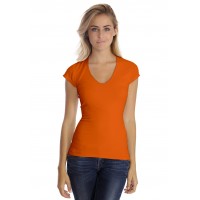 T-shirt col V manche courte cape en modal SYLVIA02