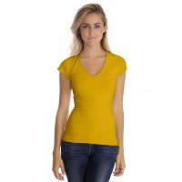 T-shirt col V manche courte cape en modal SYLVIA02