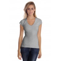 T-shirt col V manche courte cape en modal SYLVIA02