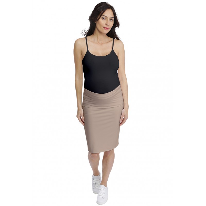 Jupe de grossesse en modal ROSE Jupe de grossesse en modal ROSE
