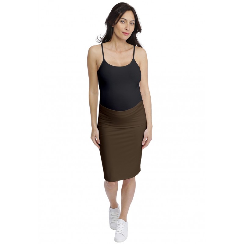Jupe de grossesse en modal ROSE Jupe de grossesse en modal ROSE