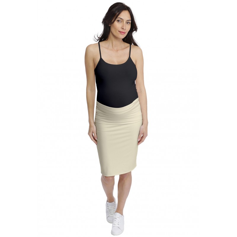 Jupe de grossesse en modal ROSE Jupe de grossesse en modal ROSE