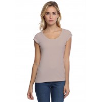 T-shirt col rond manches courtes en modal JOE02
