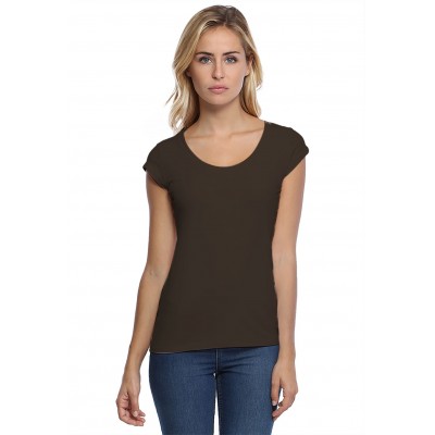 T-shirt col rond manches courtes en modal JOE02