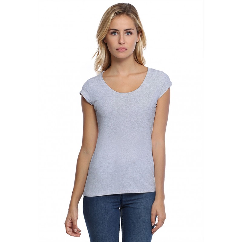 T-shirt col rond manches courtes en modal JOE02 T-shirt col rond manches courtes en modal JOE02