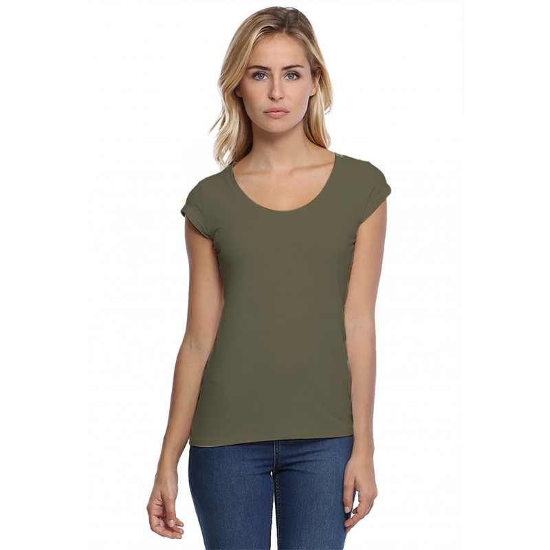 T-shirt col rond manches courtes en modal JOE02 T-shirt col rond manches courtes en modal JOE02