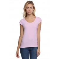 T-shirt col rond manches courtes en modal JOE02