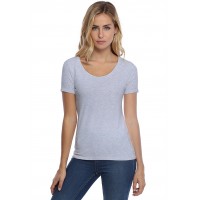 T-shirt col rond manches courtes en modal JOE03