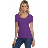 T-shirt col rond manches courtes en modal JOE03