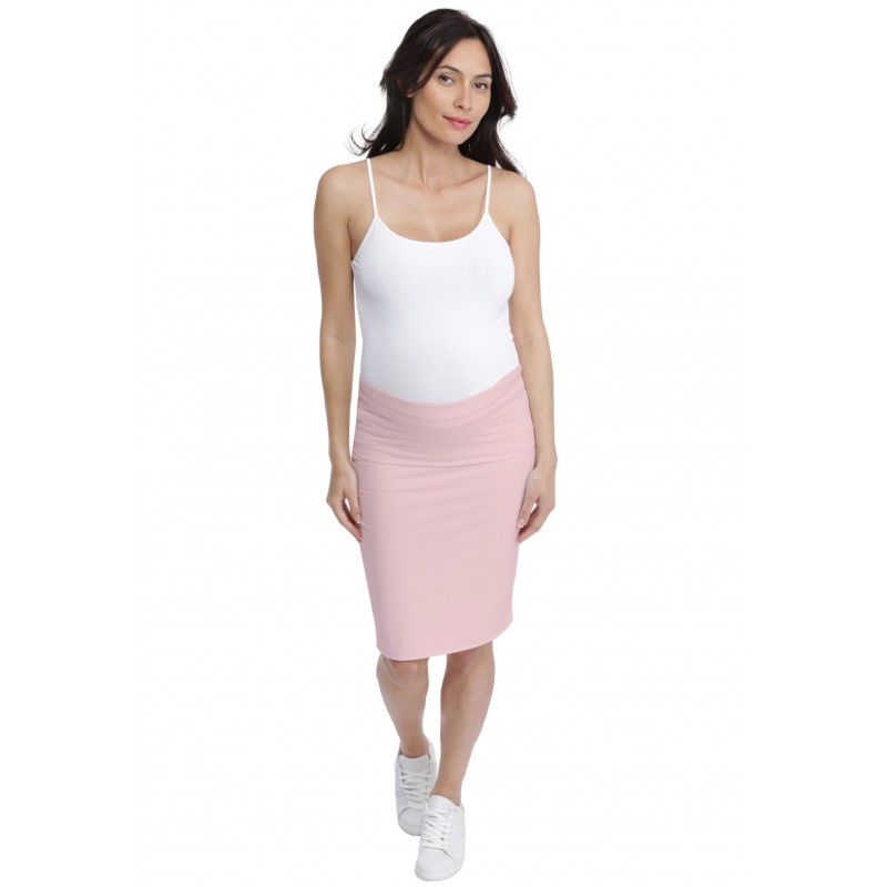 Jupe de grossesse en modal ROSE Jupe de grossesse en modal ROSE