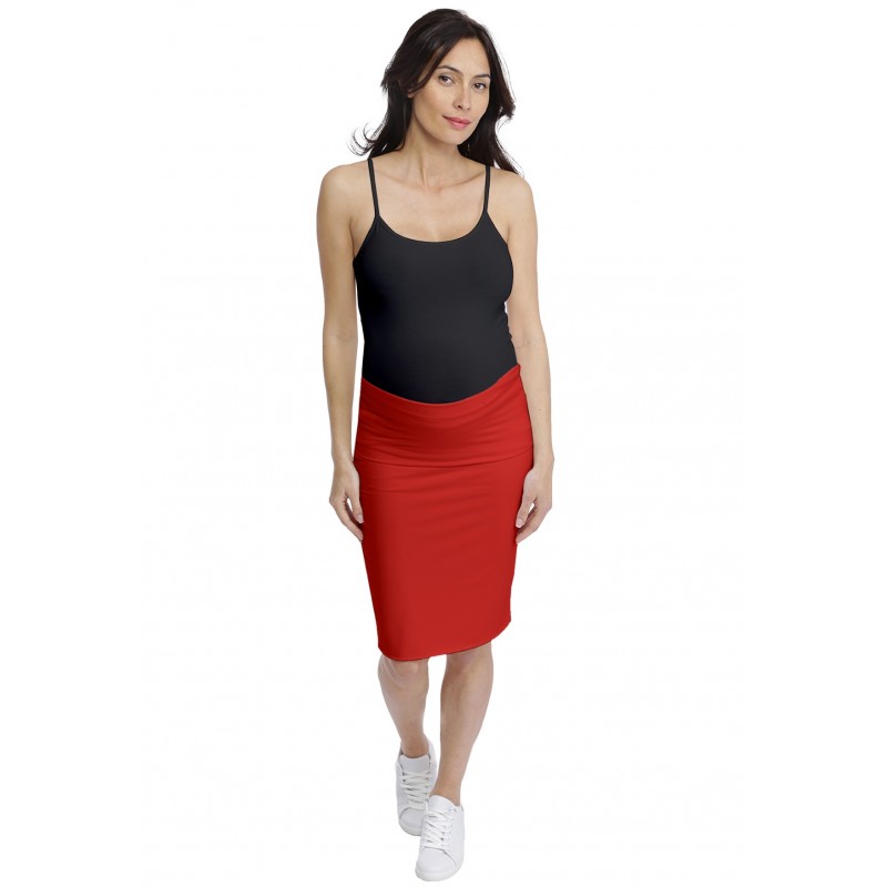 Jupe de grossesse en modal ROSE Jupe de grossesse en modal ROSE