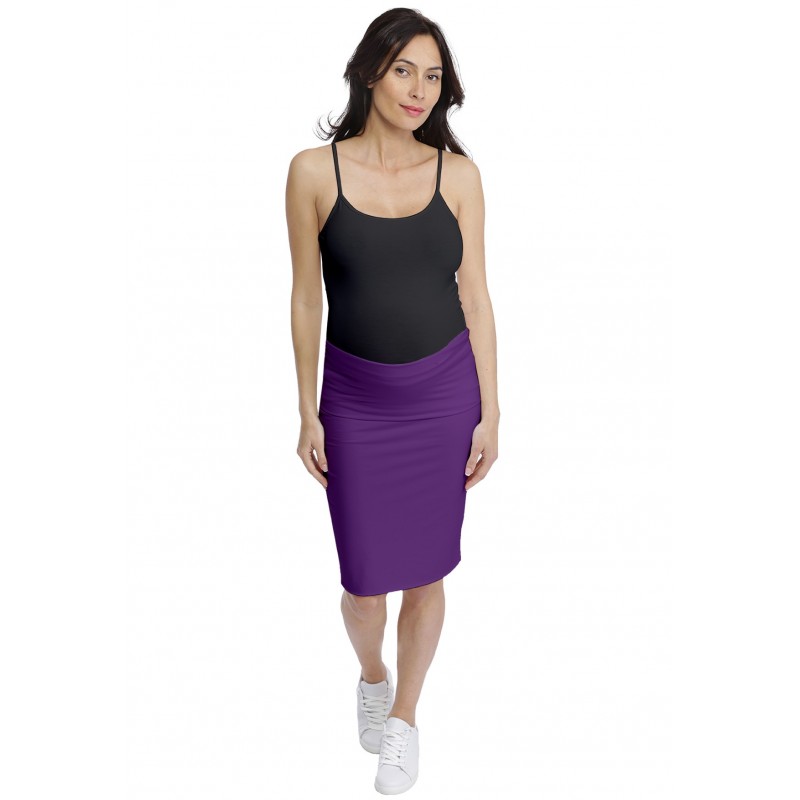 Jupe de grossesse en modal ROSE Jupe de grossesse en modal ROSE