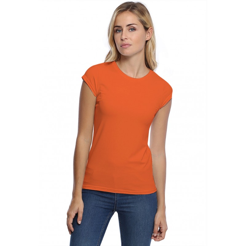 T-shirt coupe droite ras du cou manches courtes capes en modal SACHA02 T-shirt coupe droite ras du cou manches courtes capes en modal SACHA02