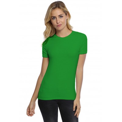 T-shirt coupe droite col ras du cou bande rapportée en modal SACHA03