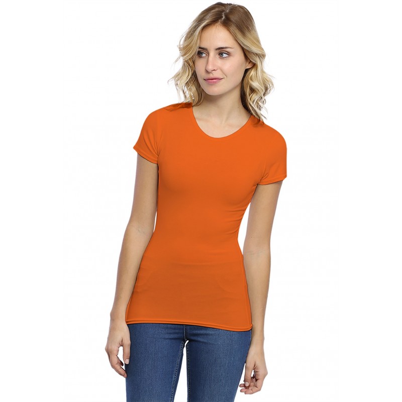 T-shirt ras du cou manches courtes en modal KATY02 T-shirt ras du cou manches courtes en modal KATY02