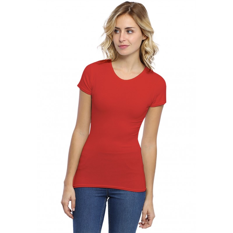 T-shirt ras du cou manches courtes en modal KATY02 T-shirt ras du cou manches courtes en modal KATY02