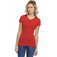T-shirt ras du cou manches courtes en modal KATY02