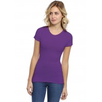 T-shirt ras du cou manches courtes en modal KATY02