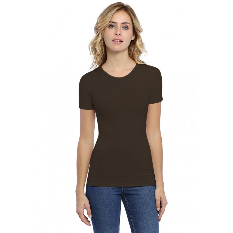 T-shirt ras du cou manches courtes en modal KATY03 T-shirt ras du cou manches courtes en modal KATY03