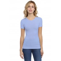 T-shirt ras du cou manches courtes en modal KATY03