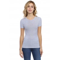 T-shirt ras du cou manches courtes en modal KATY03