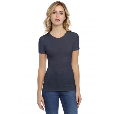 T-shirt ras du cou manches courtes en modal KATY03