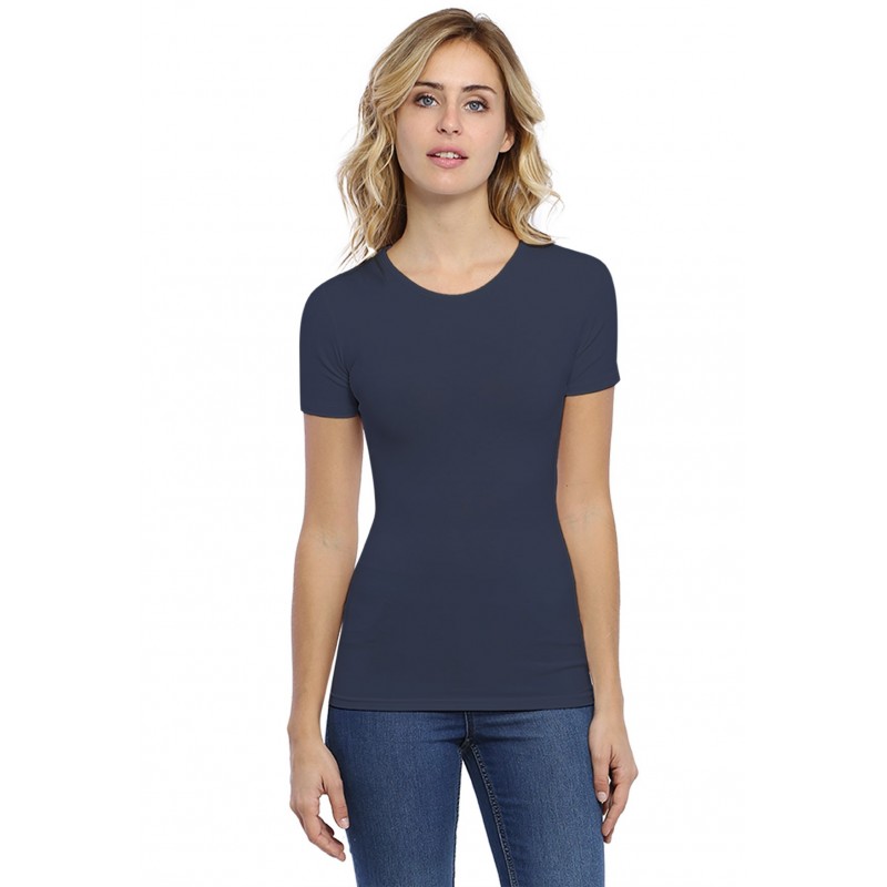 T-shirt ras du cou manches courtes en modal KATY03 T-shirt ras du cou manches courtes en modal KATY03