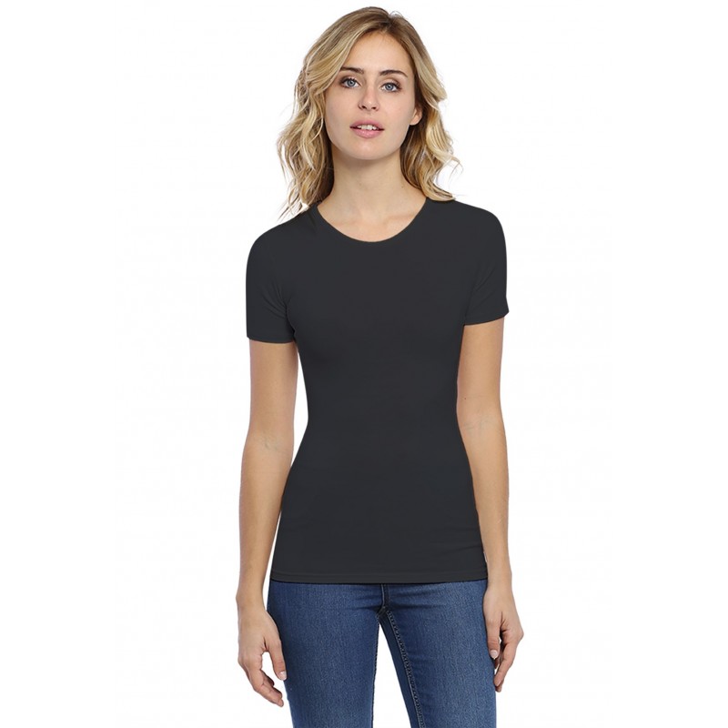 T-shirt ras du cou manches courtes en modal KATY03 T-shirt ras du cou manches courtes en modal KATY03