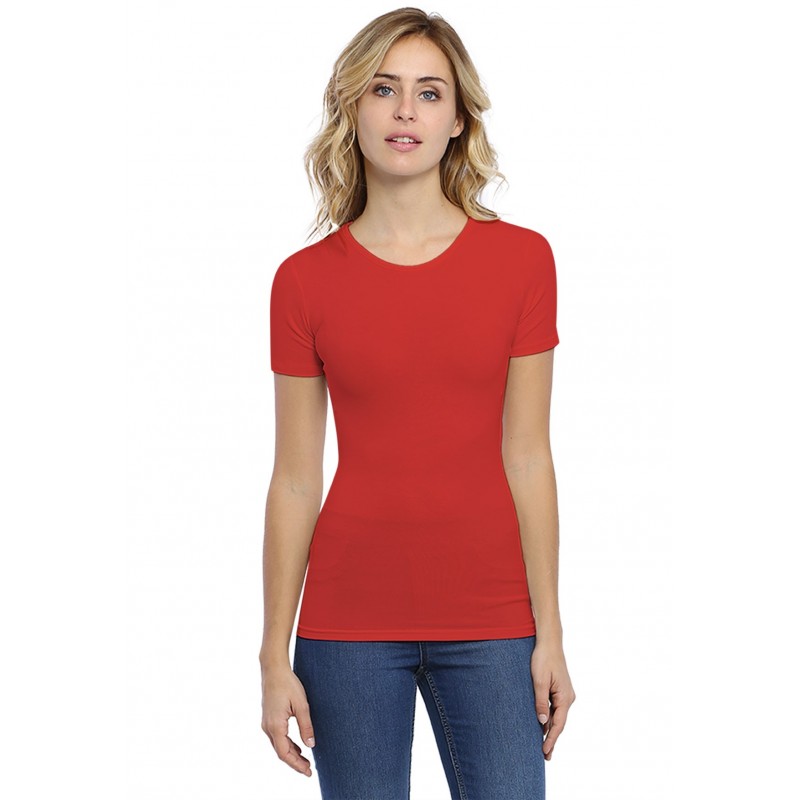 T-shirt ras du cou manches courtes en modal KATY03 T-shirt ras du cou manches courtes en modal KATY03