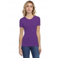 T-shirt ras du cou manches courtes en modal KATY03