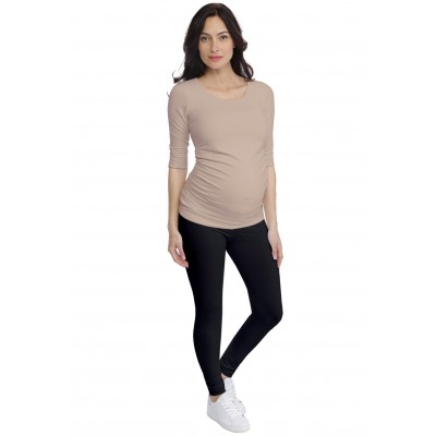 T-shirt de grossesse col rond en modal PAQUERETTE