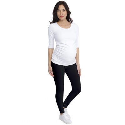 T-shirt de grossesse col rond en modal PAQUERETTE