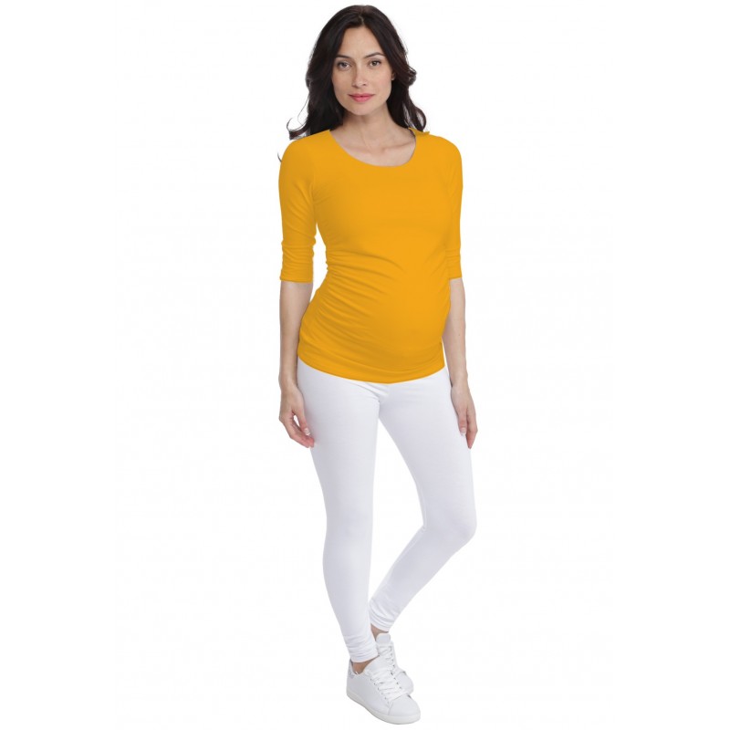 T-shirt de grossesse col rond en modal PAQUERETTE T-shirt de grossesse col rond en modal PAQUERETTE