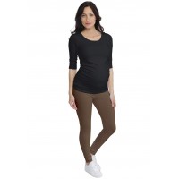 T-shirt de grossesse col rond en modal PAQUERETTE