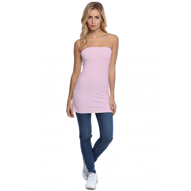 Bustier bandeau long en modal TUBE02 Bustier bandeau long en modal TUBE02