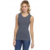 Débardeur col colletage ras du cou en modal KATY01