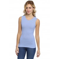 Débardeur col colletage ras du cou en modal KATY01