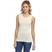 Débardeur col colletage ras du cou en modal KATY01