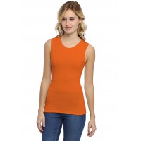 Débardeur col colletage ras du cou en modal KATY01