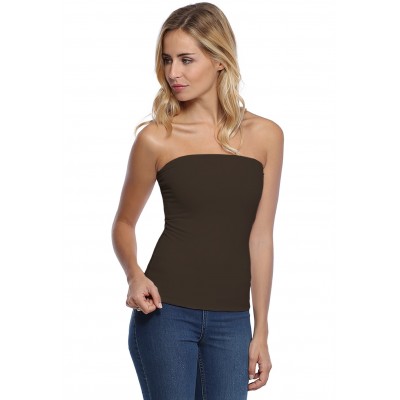Bustier bandeau doublé devant en modal TUBE01