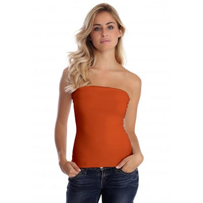 Bustier bandeau doublé devant en modal TUBE01