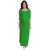 Robe longue de grossesse en modal JACINTHE