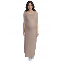 Robe longue de grossesse en modal JACINTHE