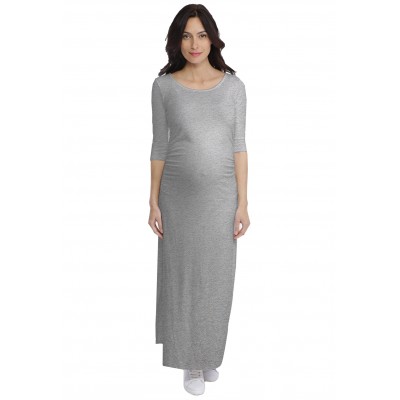 Robe longue de grossesse en modal JACINTHE