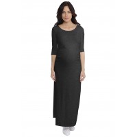 Robe longue de grossesse en modal JACINTHE