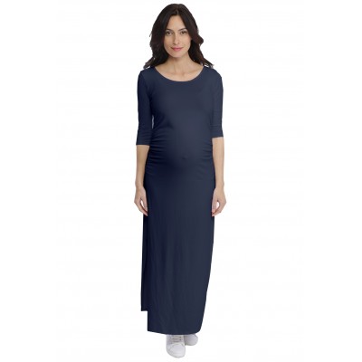 Robe longue de grossesse en modal JACINTHE