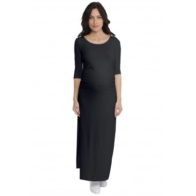 Robe longue de grossesse en modal JACINTHE