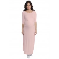 Robe longue de grossesse en modal JACINTHE